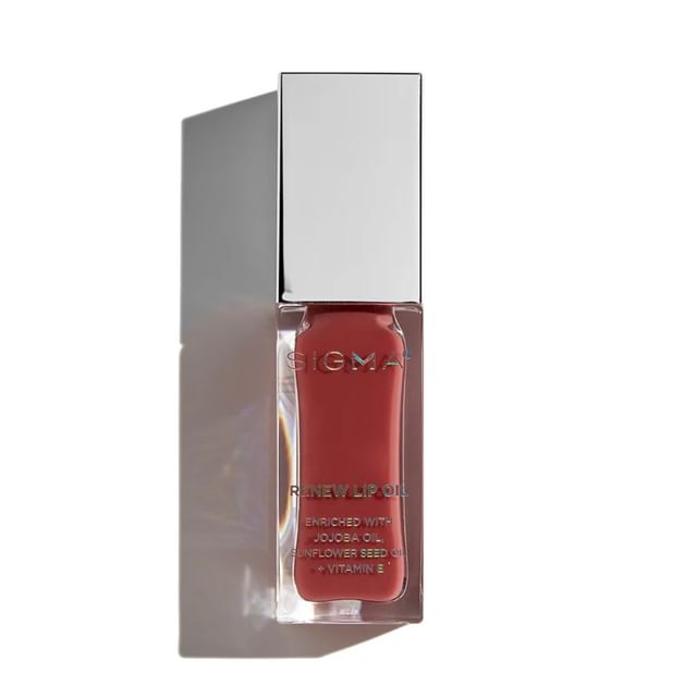 Sigma Beauty-Renew Lip Oil-Berry Mauve Sheen
