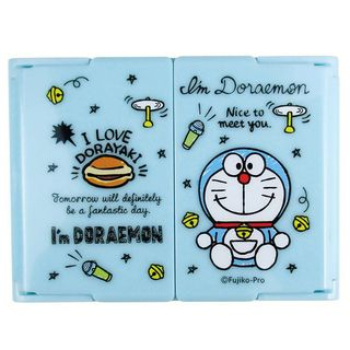 T S Factory I M Doraemon 3 Sides Portable Mirror Blue Yesstyle