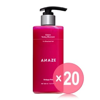 ANAZE - Colure Toning Shampoo Vintage Pink T02 (x20) (Bulk Box)