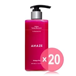 ANAZE - Colure Toning Shampoo Vintage Pink T02 (x20) (Bulk Box)