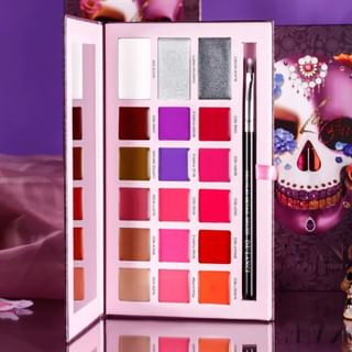 DE'LANCI - 18 Colors La Catrina Lipstick Palette