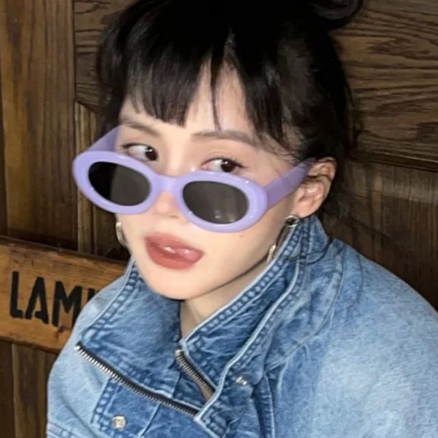 iLANURA-Oval Vintage Sunglasses