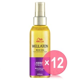 Wella Professionals Japan - Wellaton Rich Oil For Damaged Hair (x12) (Bulk Box)