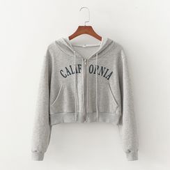 gib rhinestone hoodie