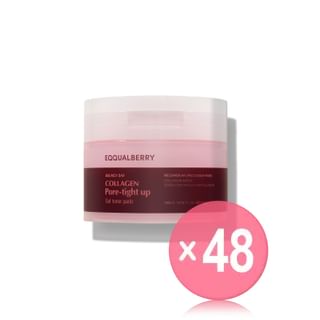EQQUALBERRY - Collagen Pore-Tight Up Gel Toner Pads (x48) (Bulk Box)