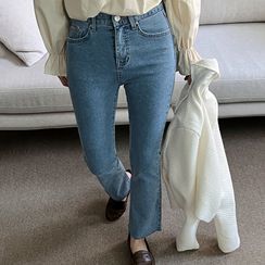 Envy Look - Washed Bootcut Jeans