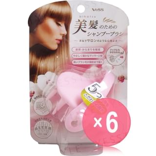 VeSS - Shampoo Brush for Beauty Hair (x6) (Bulk Box)