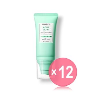 SKINTIFIC - Aqua Light Daily Sunscreen SPF35 PA+++ (x12) (Bulk Box)