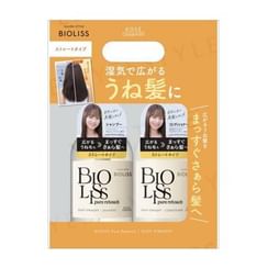 Kose - Bioliss Pure Retouch Silky Straight Shampoo & Conditioner Set