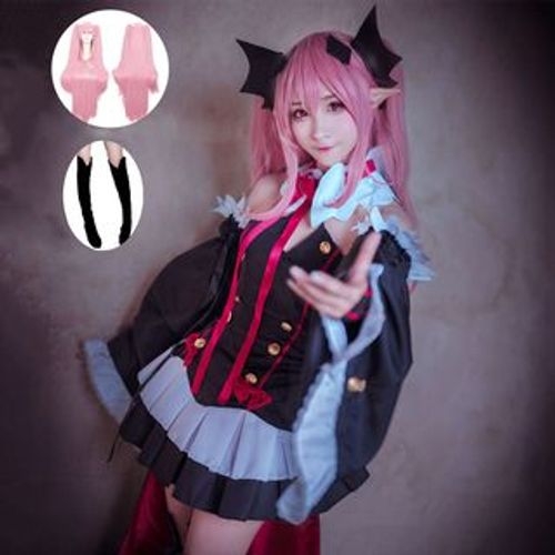 activation ourselves Unravel Kaneki - Seraph of the End Krul Tepes Cosplay Costume Set | YesStyle