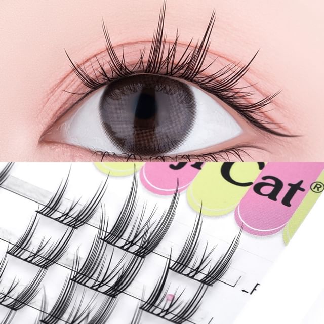 Bonnie Wisp-Cat Eye Multipack False Eyelashes Cluster
