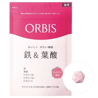 Orbis - Nutrition Piece Iron & Folic Acid Strawberry Jumbo