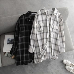 HYAKU - Plaid Light Jacket HYAKU - Plaid Light Jacket