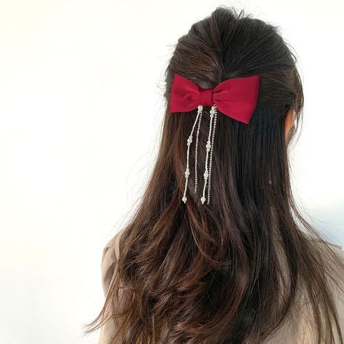 HIME - Bow Hair Clip / Set | YesStyle