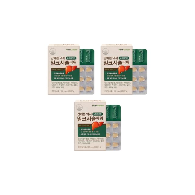 JUNGWONSAM-NutriGarden Milk Thistle Power Bundle Set