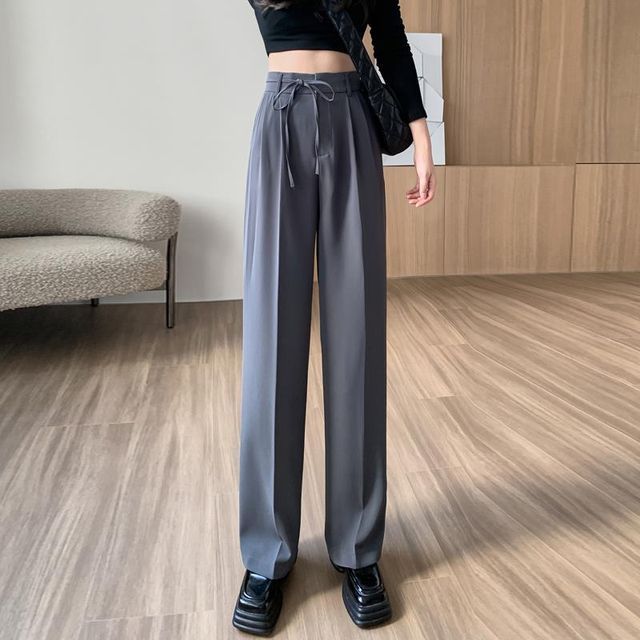 slim fit dress slacks Jones New York Bi-Stretch Straight Leg Pants