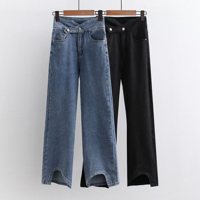 TOJI - Asymmetrical Straight Leg Jeans 