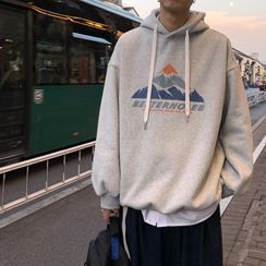 WidoWilder - 山景印花連帽衫 WidoWilder - 山景印花連帽衫
