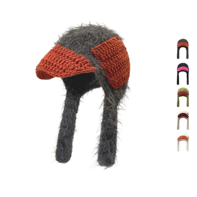 TAAK-Two Tone Earflap Hat