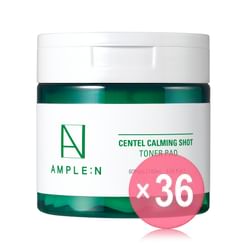 AMPLE: N - Centel Calming Shot Toner Pad  (x36) (Bulk Box)