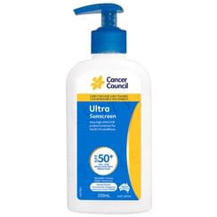 Cancer Council - Ultra Sunscreen SPF 50+