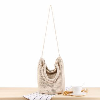 Kolso-Straw Bucket Bag