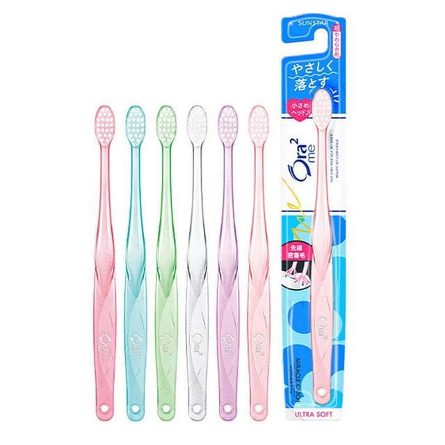Sunstar-Brosse à dent Ora2 Miracle Catch Hair 1 pce Couleur aléatoire - Doux