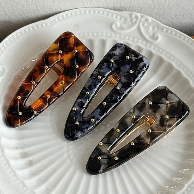 Allyrinta-Beaded Hair Clip