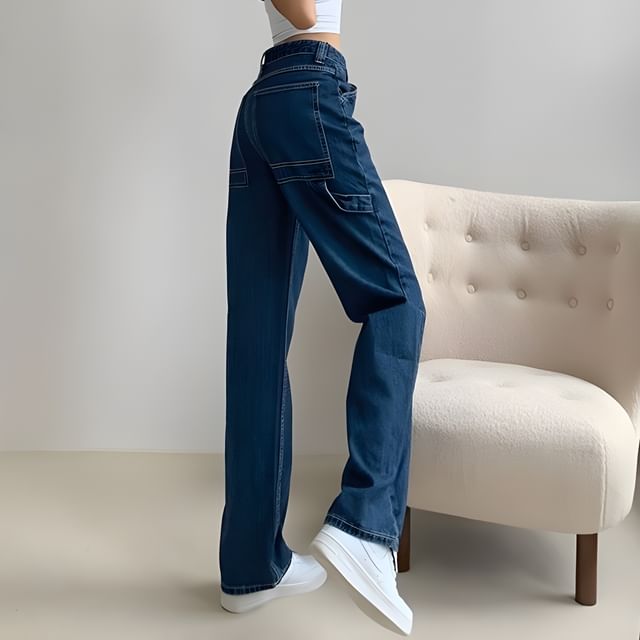 Shira - High-Waist Wide-Leg Jeans