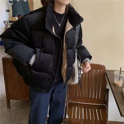 Serendipitous - Corduroy Zip Padded Jacket Serendipitous - Corduroy Zip Padded Jacket