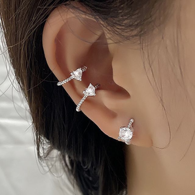 Chimerro-Rhinestone Ear Cuff