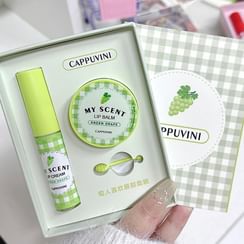 Cappuvini - Fruit Flavored Lip Cream & Lip Mask Set - 2 Types