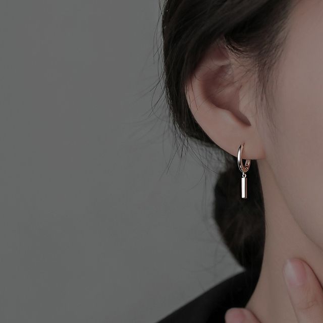 Gaya-Bar Sterling Silver Dangle Earring