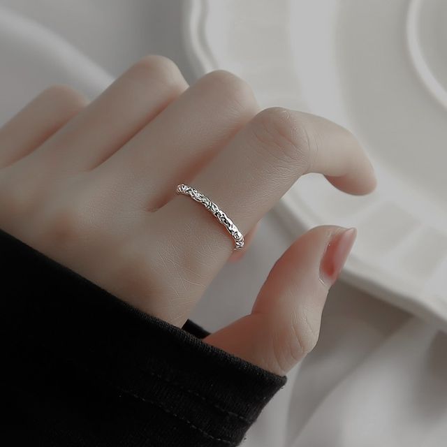 Toinianimos-Sterling Silver Open Ring