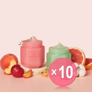 plu - Perfumed Fruity Sugar Body Scrub - 2 Types (x10) (Bulk Box)