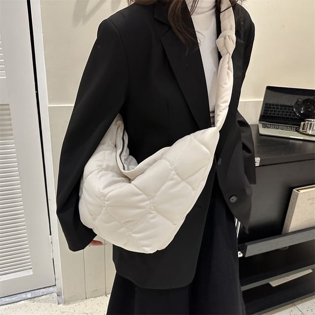 Maorong-Quilted Crossbody Bag