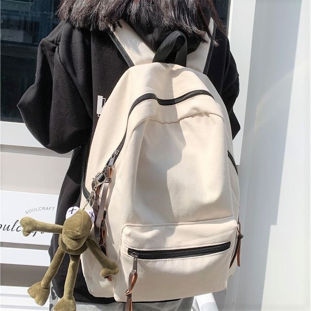 plain mini backpack