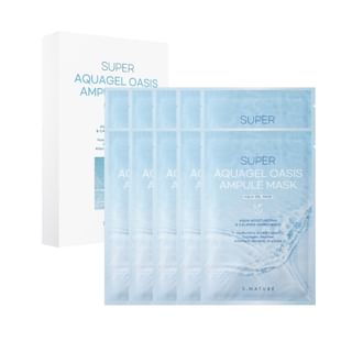 S.NATURE - Super Aquagel Oasis Ampule Mask Set (10 pcs)