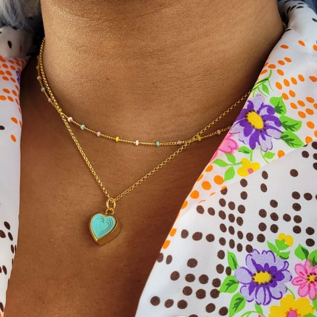 Sharkkira-Geometry Necklace