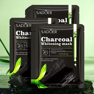SADOER - Charcoal Whitening Facial Mask