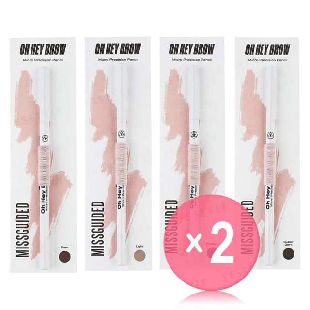 MISSGUIDED-Oh Hey Brow Micro Precision Pencil 2pcs Bundle Set