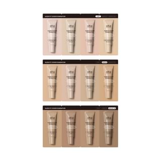 TFIT - Sleek Fit Cover Foundation Sachet Set - 3 Types