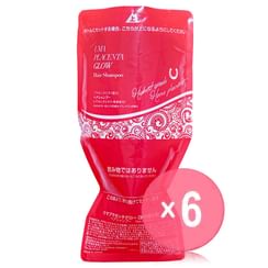 Dr.pro labo Japan - Uma Placenta Glow Shampoo Red Refill (x6) (Bulk Box)