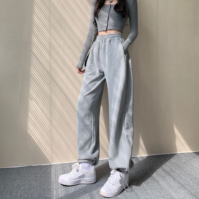 Korean on sale jogging pants