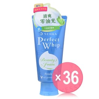 Shiseido - Senka Perfect Whip Fresh Beauty Face Foam (x36) (Bulk Box)