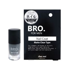 BRO. FOR MEN - Nail Coat Matte Clear Type