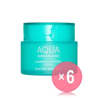 NATURE REPUBLIC - Super Aqua Max Combination Watery Cream Jumbo (x6) (Bulk Box)