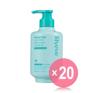 lilyeve - Scalp Turn Cica PDRN Deep Clean Shampoo (x20) (Bulk Box)