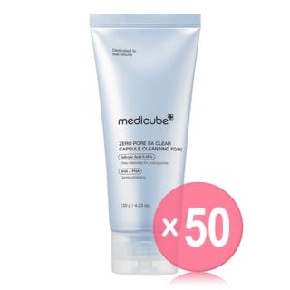 medicube - Zero Pore SA Clear Capsule Cleansing Foam (x50) (Bulk Box)