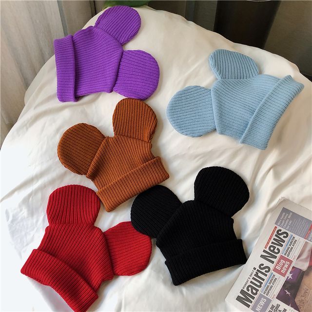animal ear beanie